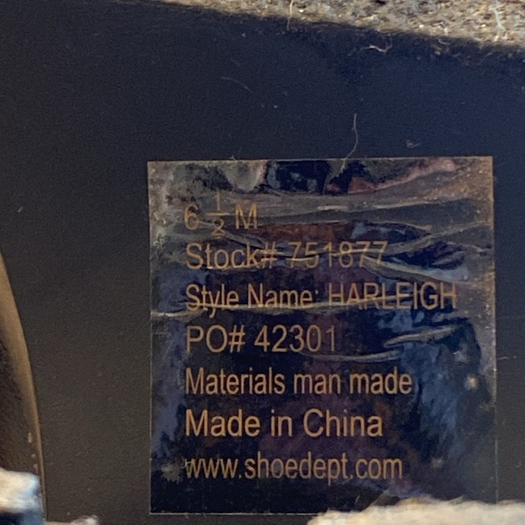 I.D. Required- Women’s Ankle Booties, in a size 6.5 B, Color: Black - Picture 12 of 16